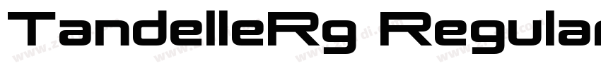 TandelleRg Regular字体转换 TandelleRg Regular字体转换